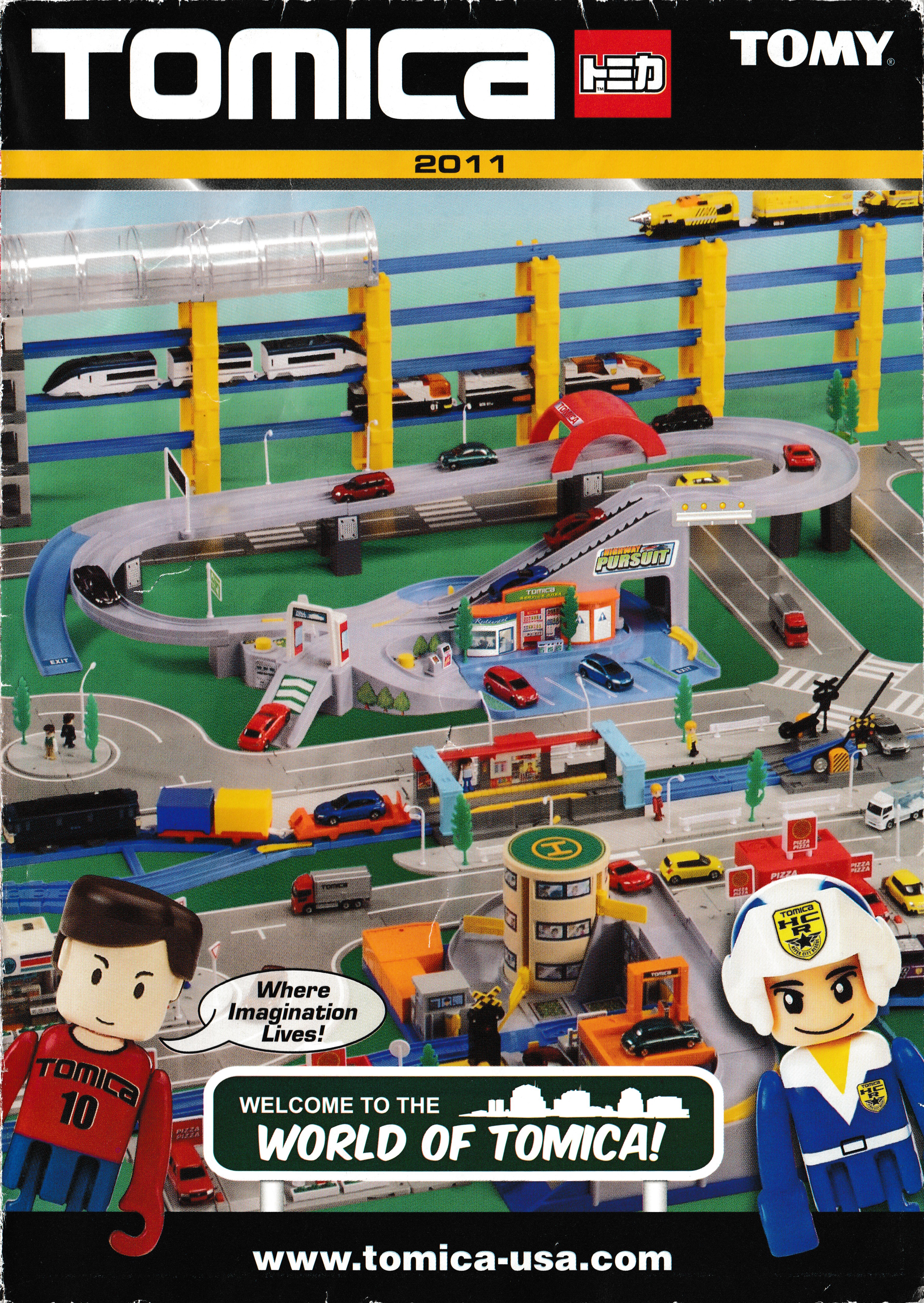 2011 Tomica Hypercity foldout catalogue